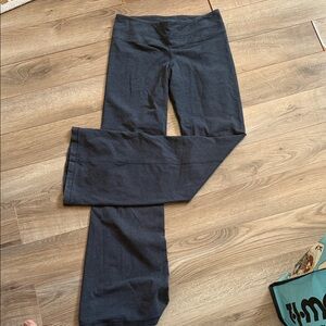 lululemon athletica Black Flared Yoga Pants